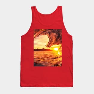 Sunset In The Waves Tank Top